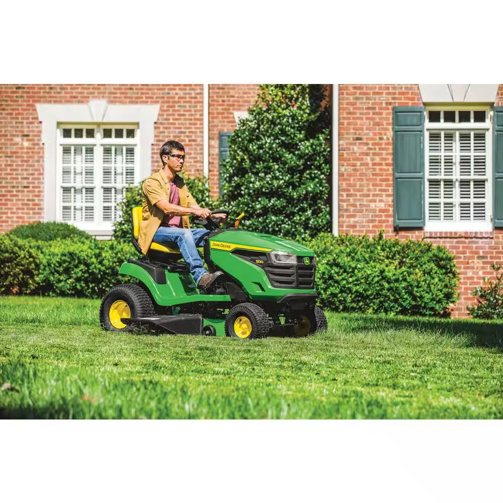 John Deere S120 42 In. 22 HP V-Twin Hydrostatic Gas Riding Lawn Mower