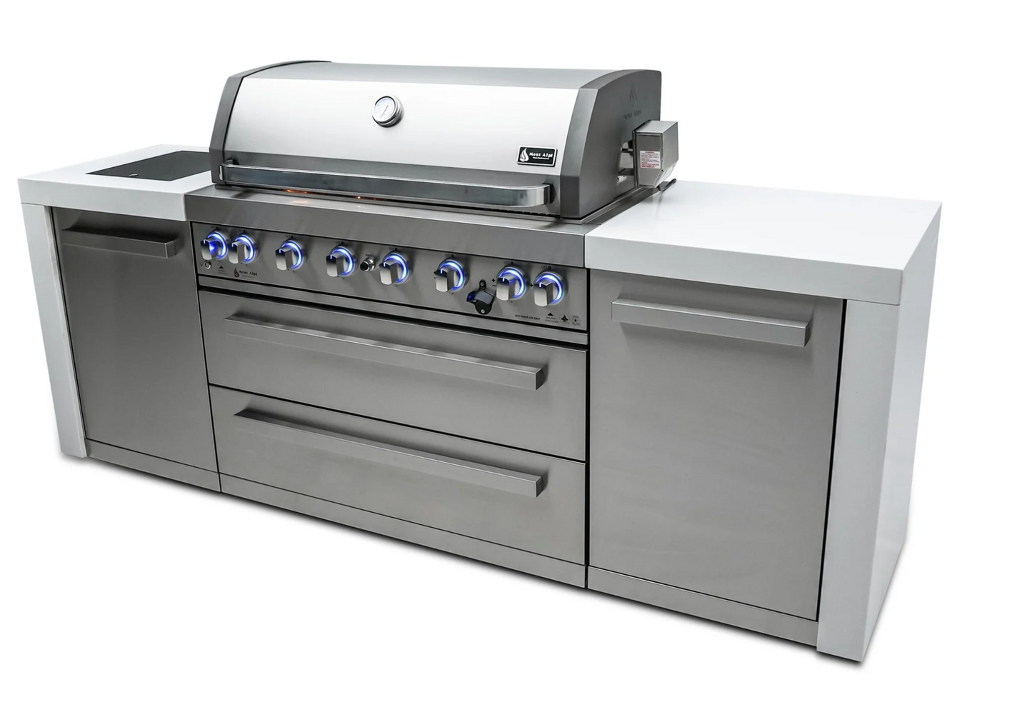 Mont Alpi 805 Deluxe Island  6-Burner Grill MAi805-D