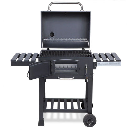 Outdoor XL Smoker Barbecue Charcoal Portable BBQ Grill Camping Garden